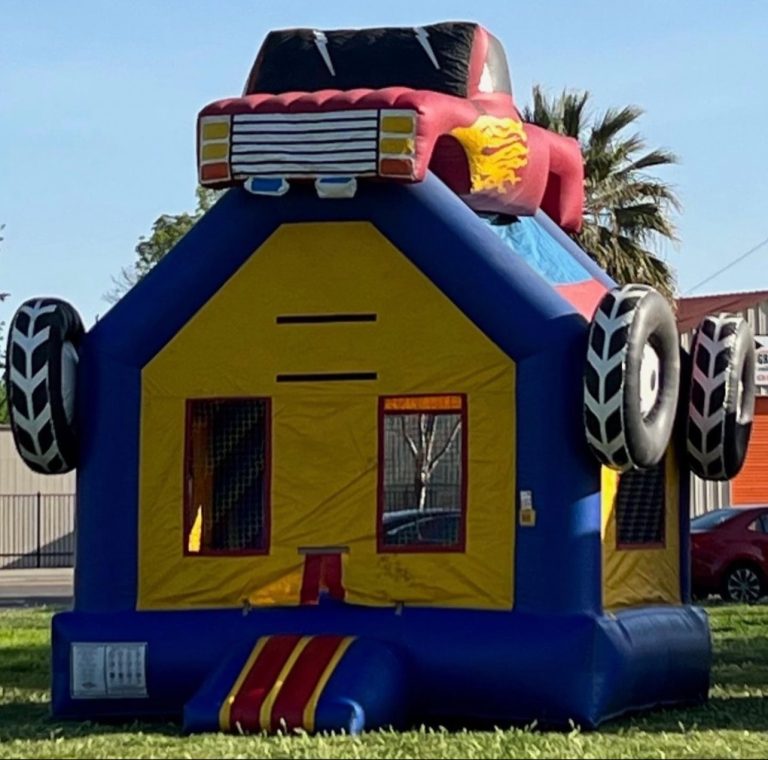 Truck and Tires Bounce House Rentals
