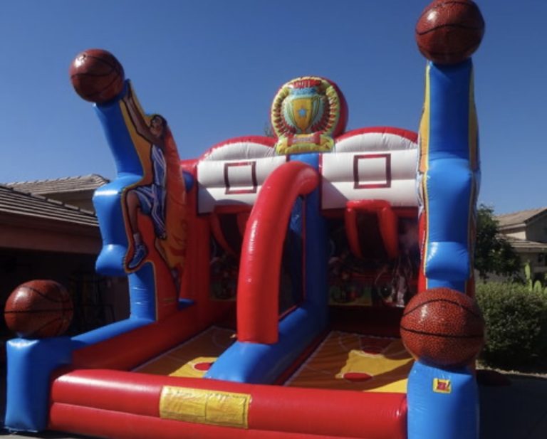 Carnival Games inflatable basketball experience