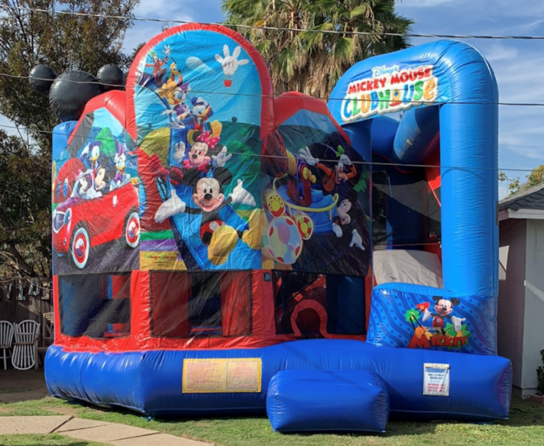Obstacle Courses inflatable Mickey Mouse Clubhouse